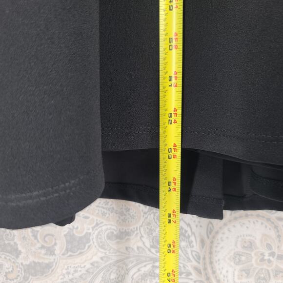 Marina Elegant Sleeveless Strapless black & white maxi formal dress Minimalistic - Picture 7 of 12